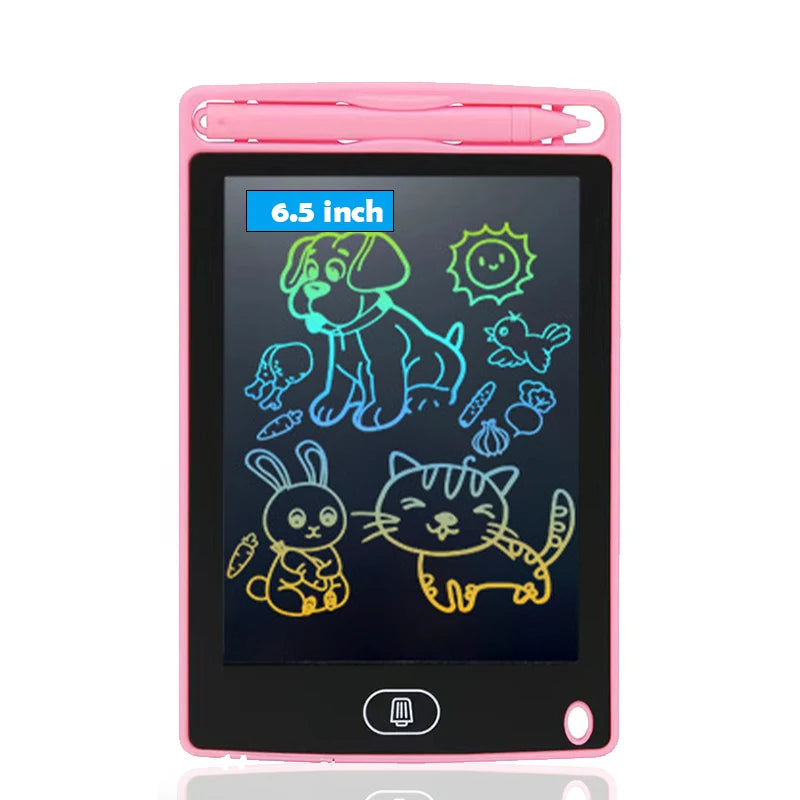 Tabuleiro de Desenho Eletrônico Efes 8.5/10/12 polegadas para Crianças - Brinquedos Educativos, Tela LCD, Tablet de Escrita para Bebês e Crianças