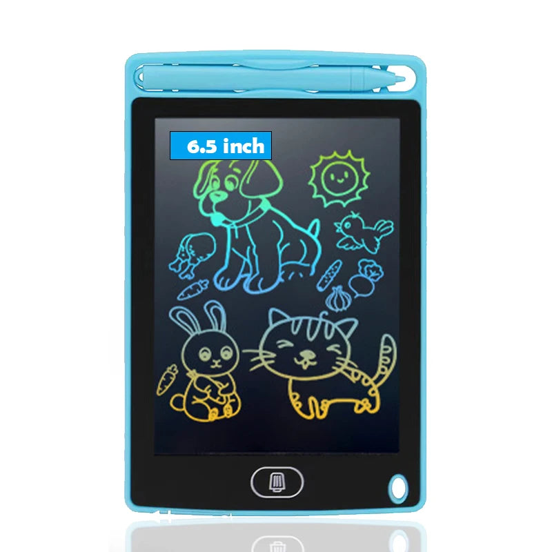 Tabuleiro de Desenho Eletrônico Efes 8.5/10/12 polegadas para Crianças - Brinquedos Educativos, Tela LCD, Tablet de Escrita para Bebês e Crianças